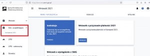 Zrzut ekranu - ewniosek.arimr.gov.pl - dokumenty uzupełniające