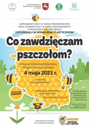 Plakat - Co zawdzięczam pszczołom?
