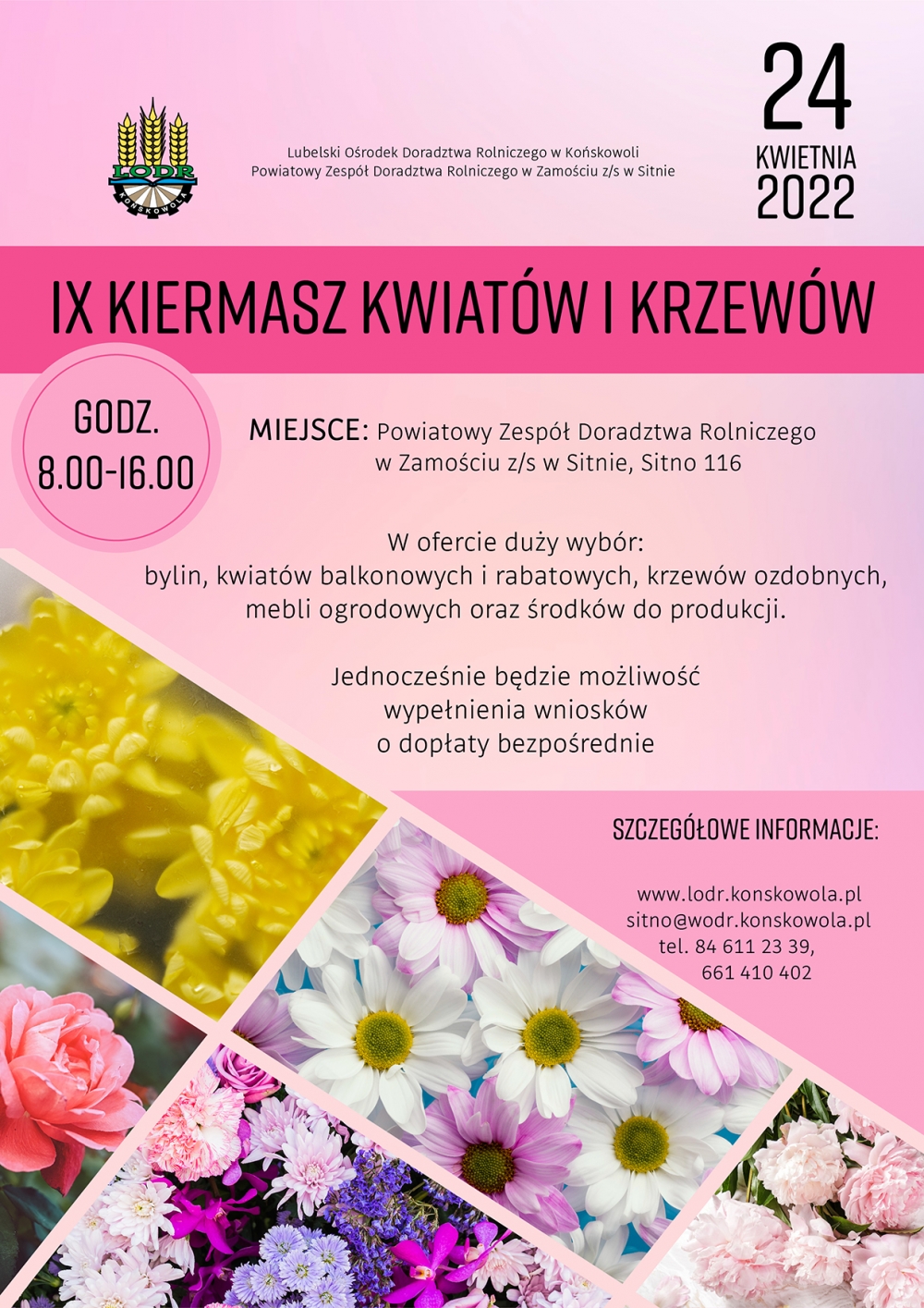 kiermasz_kwiatow_i_krzewow - plakat