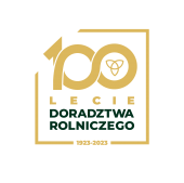 100 lecie doradztwa rolniczego - logo